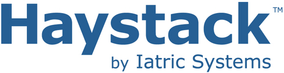 Haystack by Iatric Systems logo - blue