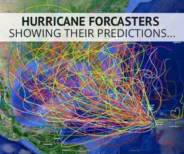 Hurricane spaghetti image